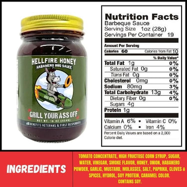 Hellfire Honey Habanero Bbq Sauce™ - The Pepper Pantry (Formerly Marie Sharp's)